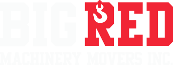 Big Red Machinery Movers logo